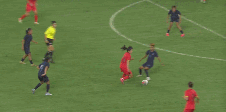 中国女足7-0柬埔寨！U20亚预赛2连胜领跑+轰13球 卢家玉连场双响