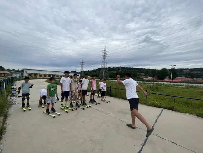 敦化市青少年业余体育学校夏训紧密进行中