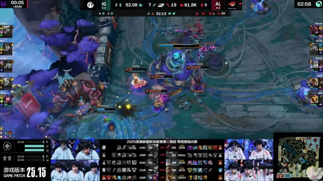 AL两把碾压2比0击败IG！第二赛段优胜者终于重回前四