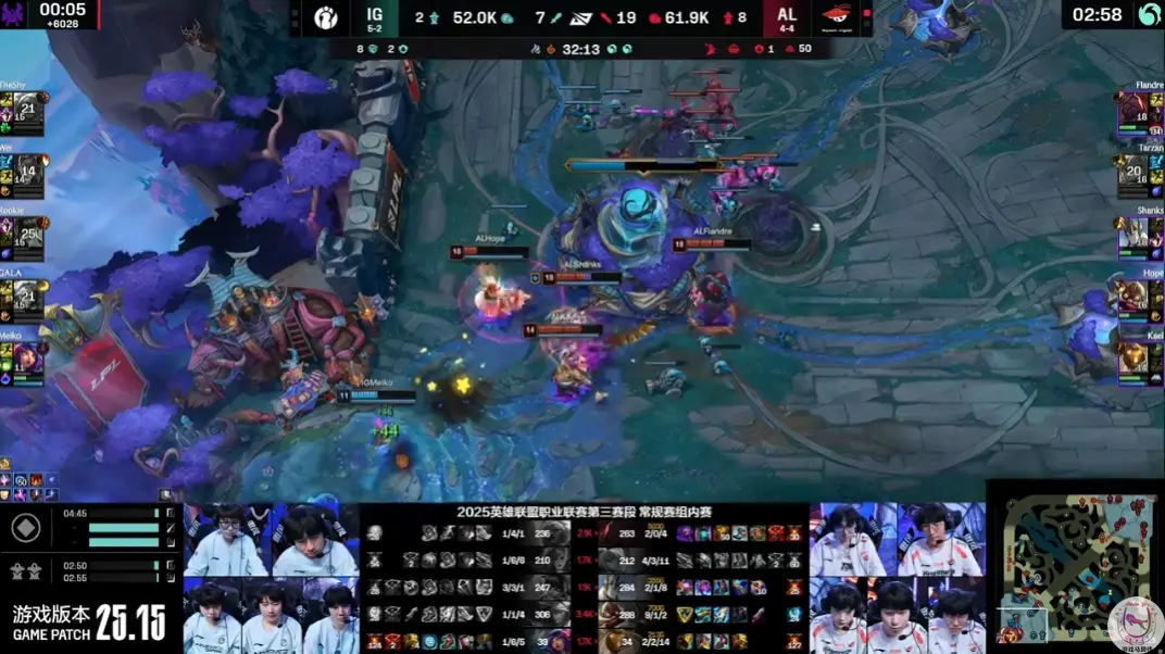 LPL：AL两把碾压2比0击败IG！第二赛段优胜者终于重回前四