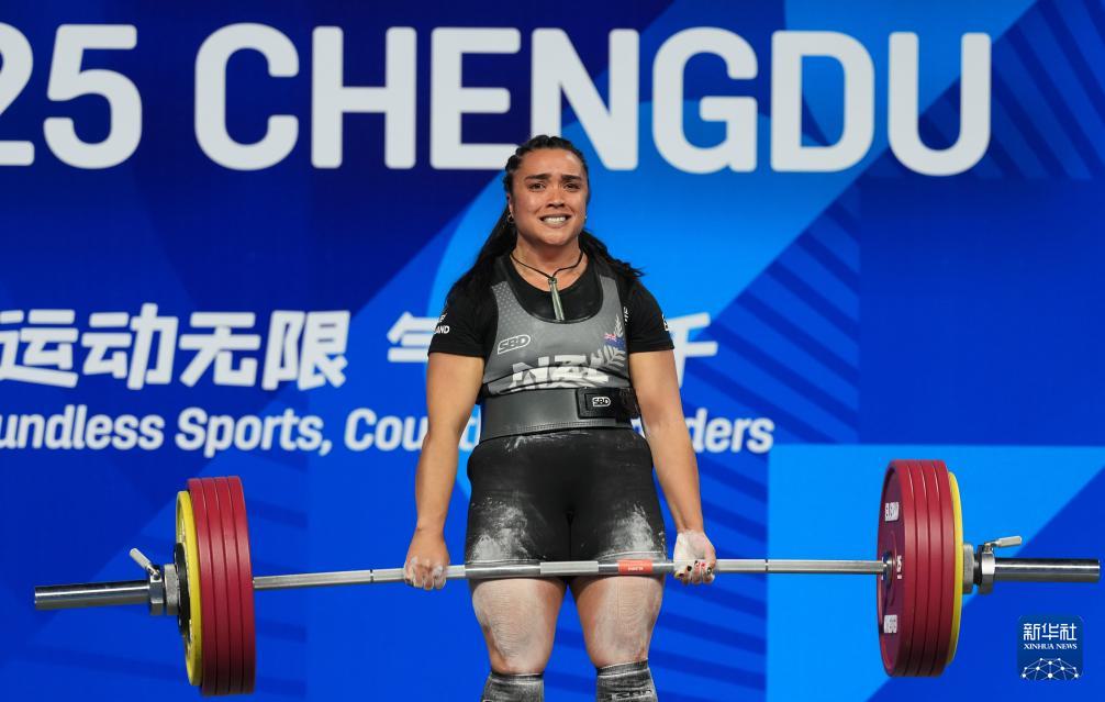 成都世运会丨力量举——女子经典重量级决赛赛况