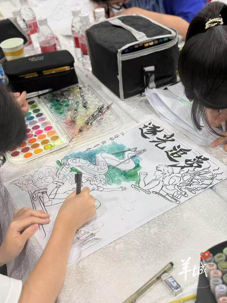 “明年还要来！”南国书香节的这场手抄报赛事何以圈粉亲子、师生？
