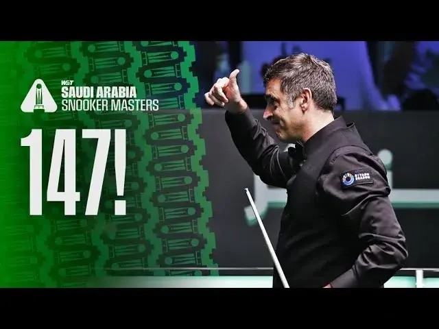 6-3！6-3！斯诺克沙特大师赛:罗伯逊大胜黑马，奥沙利文轰两杆147