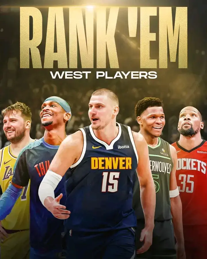 美媒ClutchPoints评选下赛季西部Top5 杜兰特第五