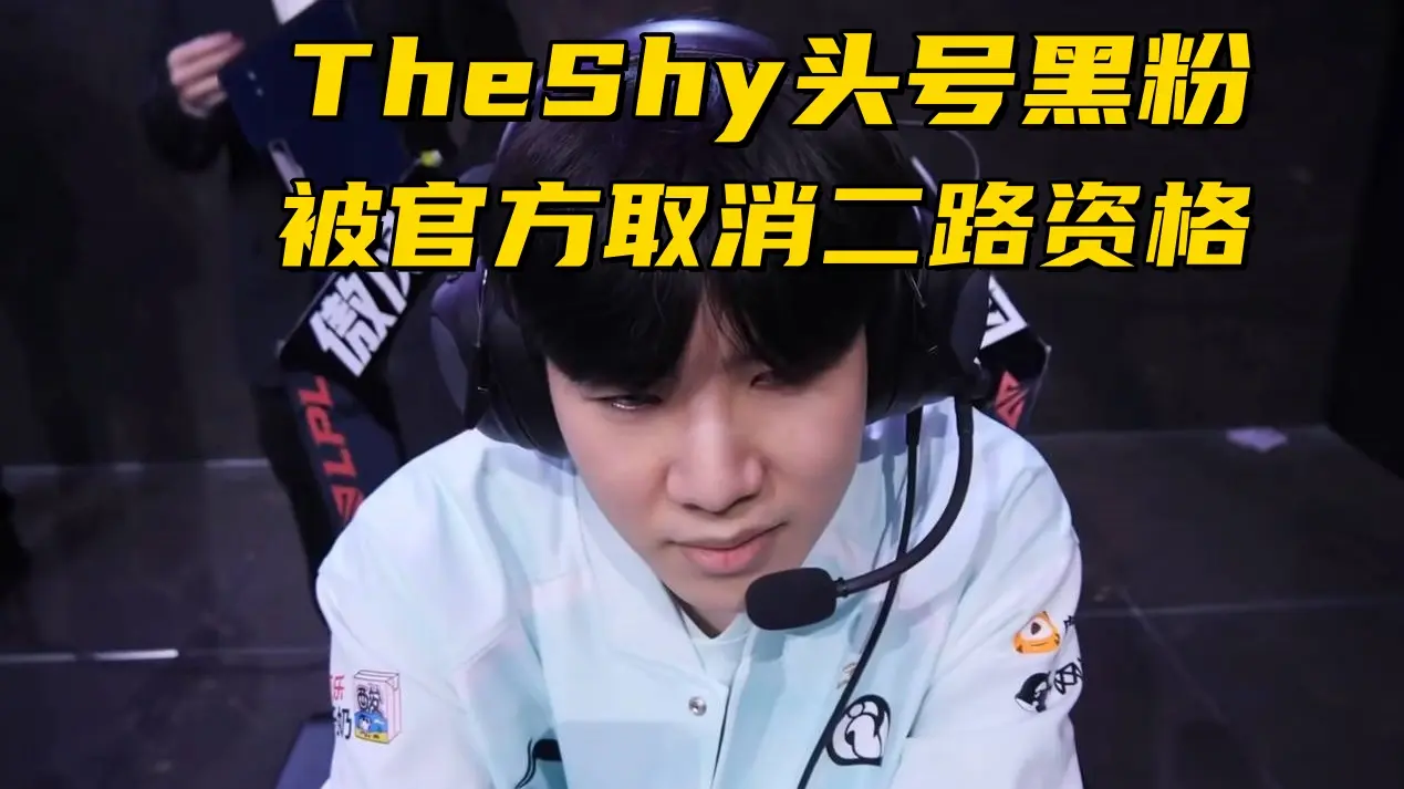 TheShy头号黑粉“落网”！直播狂喷IG两小时，被官方取消二路资格