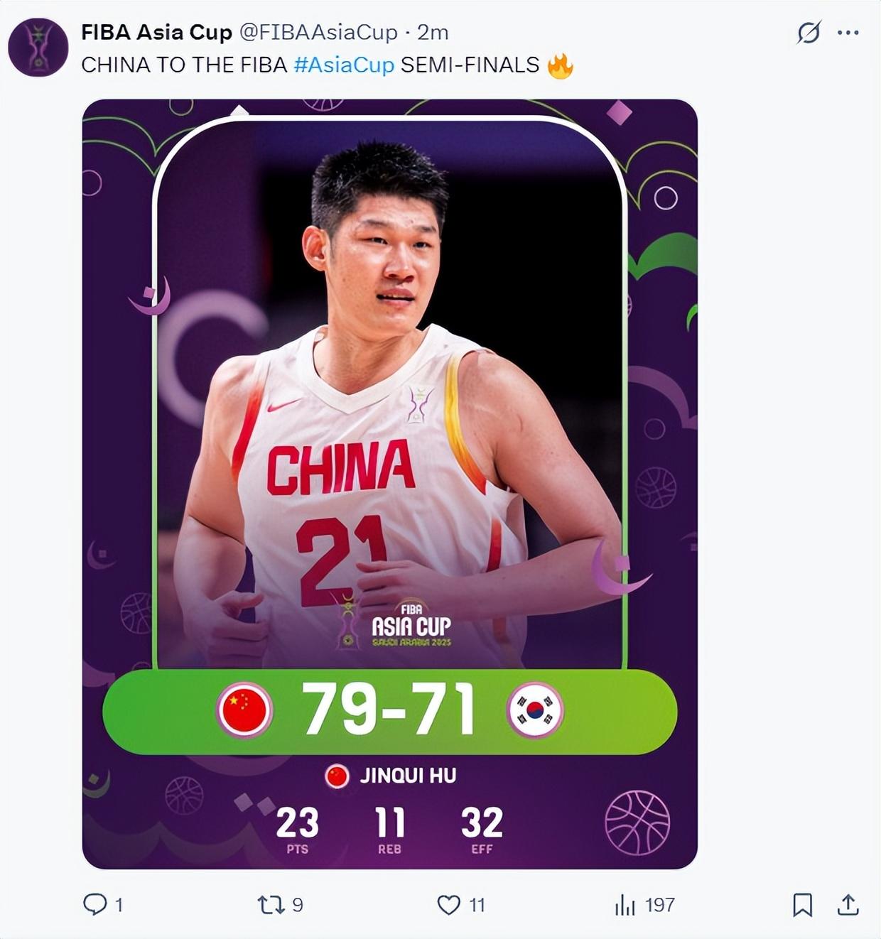 手臂抓痕+眉骨鲜血长流不下火线！胡金秋23+11：愿付出一切