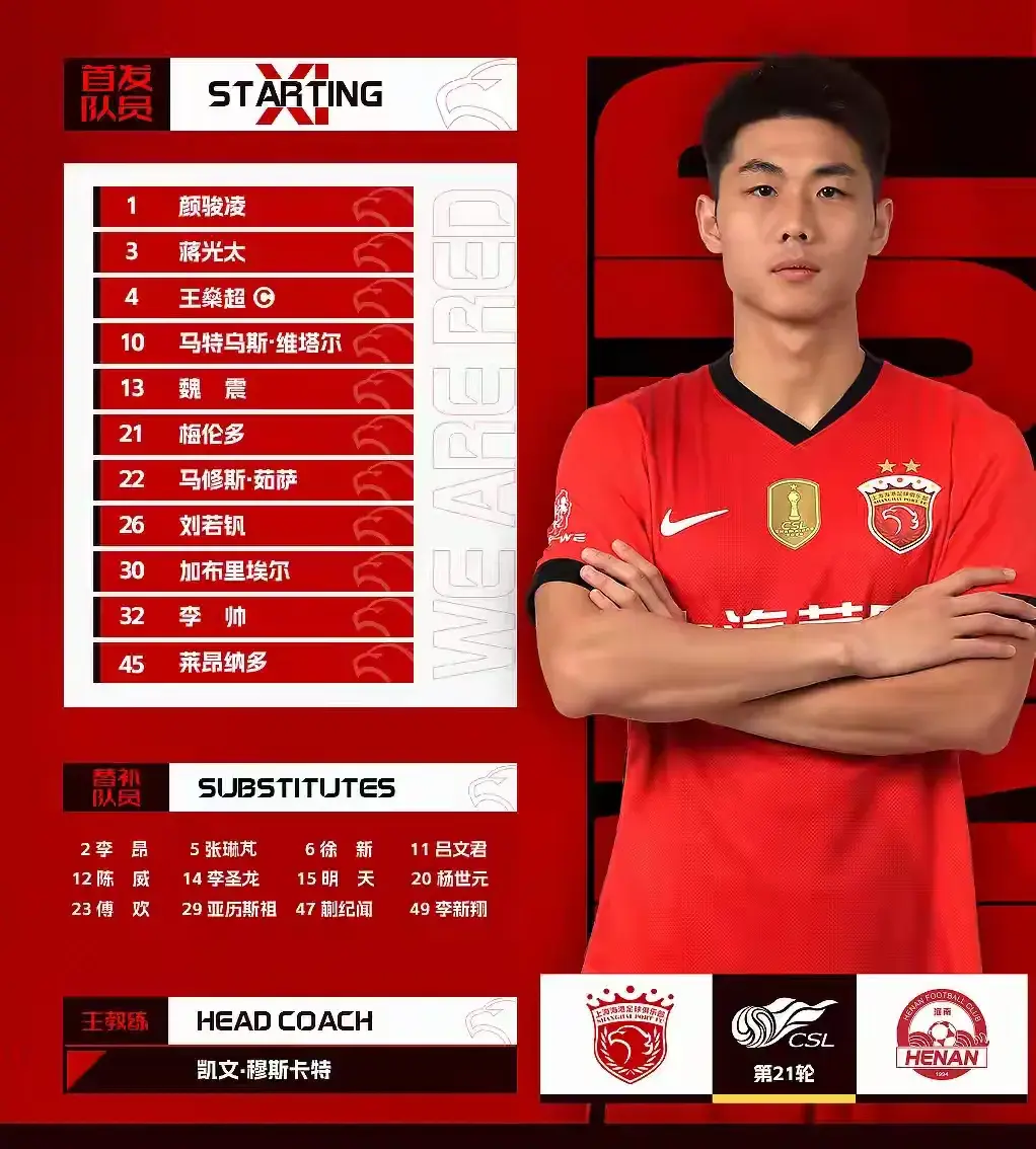 中超最新积分榜 第21轮后争冠保级格局巨变：海港和海牛有新机会了