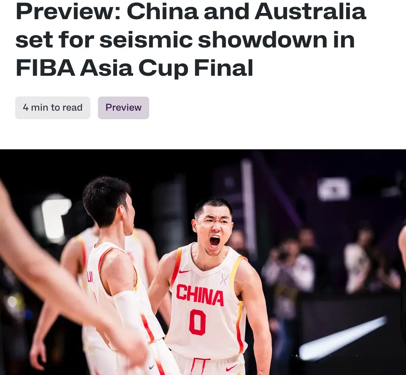 国际篮联支招中国队：要赢澳洲得拿出最佳防守，王俊杰等是X因素