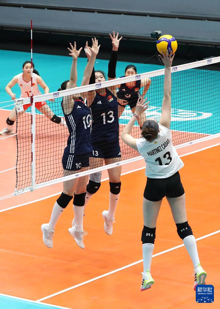 U21女排世锦赛：中国胜阿根廷