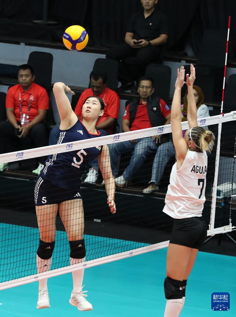 U21女排世锦赛：中国胜阿根廷