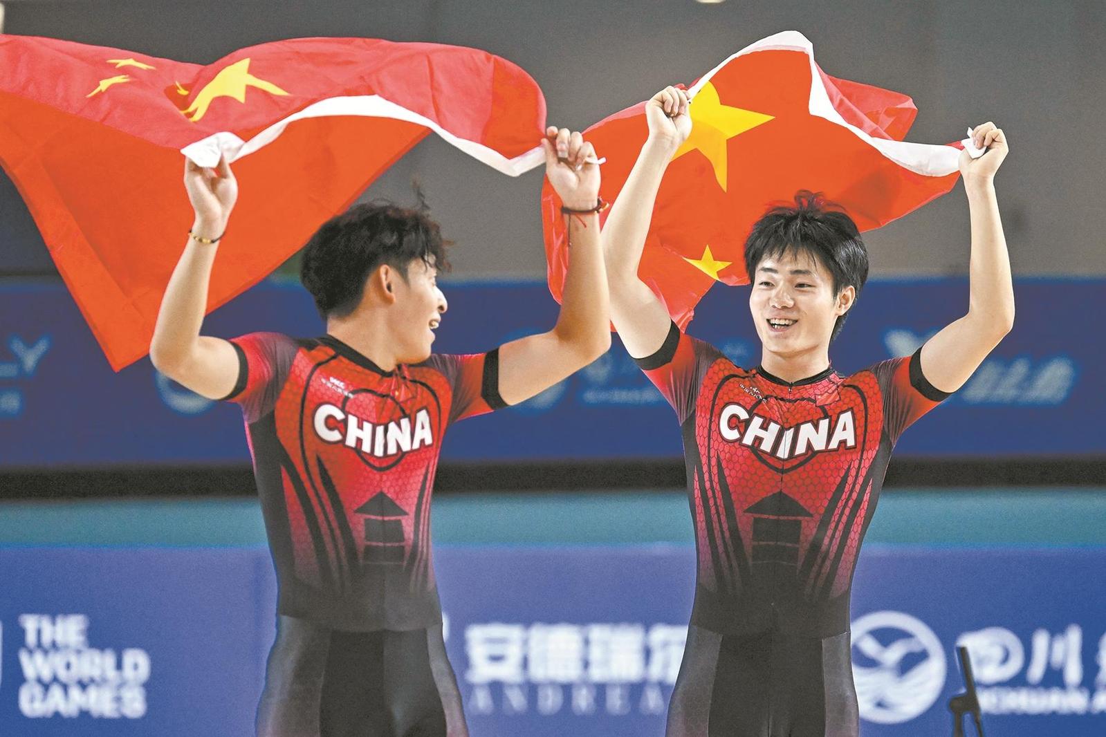 中国队包揽冠亚军