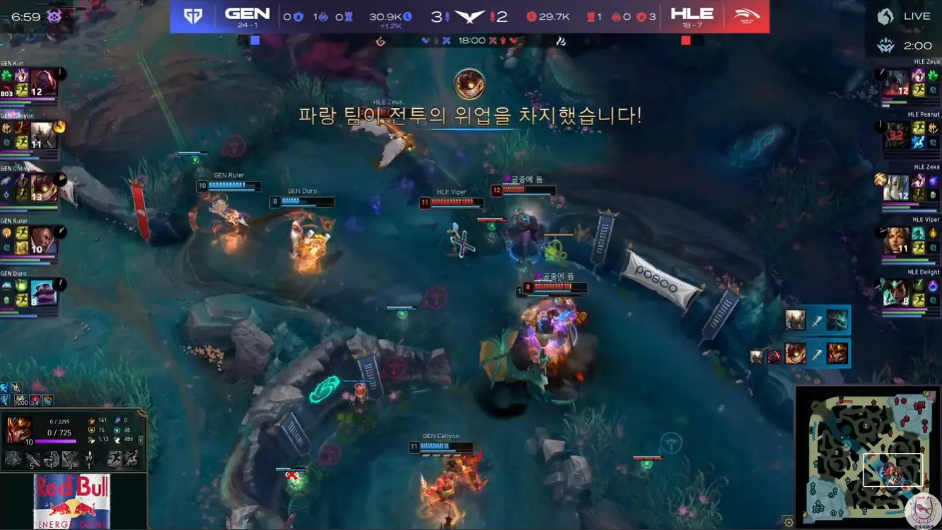 LCK：完美的老三守门员？HLE两轮对战T1和GenG全败