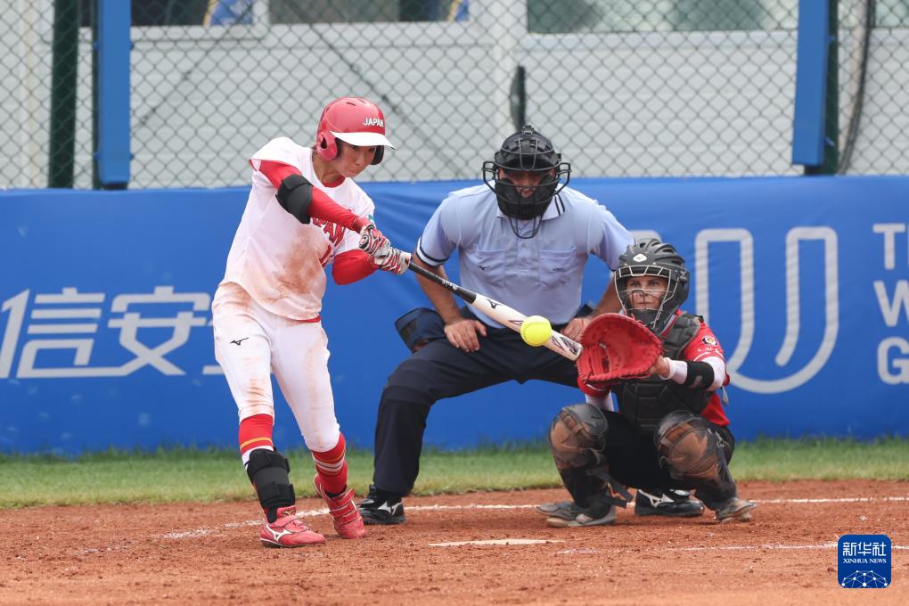 成都世运会｜垒球——女子决赛：日本队获得铜牌