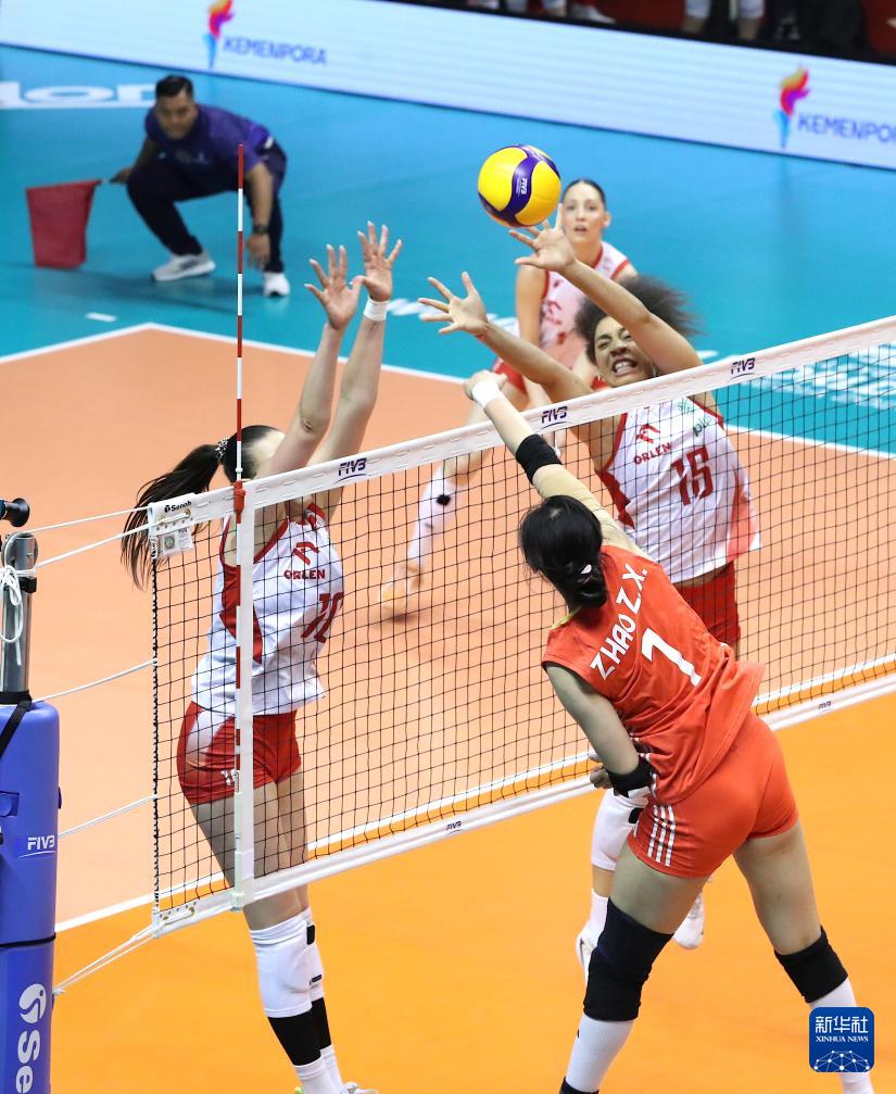 U21女排世锦赛：中国队胜波兰队