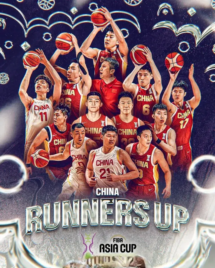 亚洲杯官方用海报致敬中国男篮，澳大利亚男篮官方盛赞中国男篮