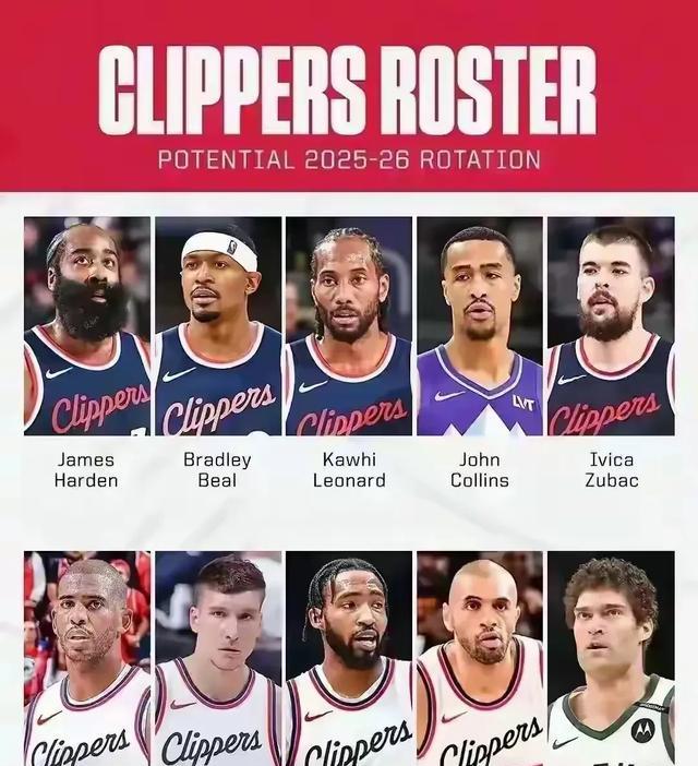 NBA快船前锋巴图姆表示：球队锋线不输任何对手&攻防两端值得期待