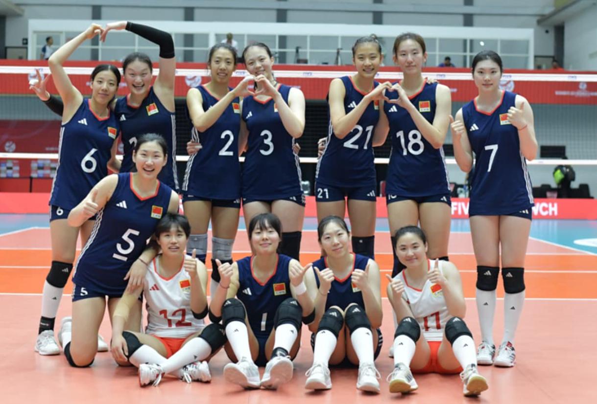 中国U21女排3-1阿根廷：将与波兰争第五 李涵宇11拦3发