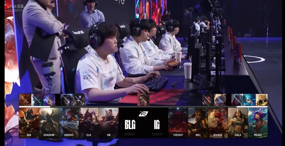 大获全胜！恭喜IG 2:1 BLG，场内场外完全胜利！