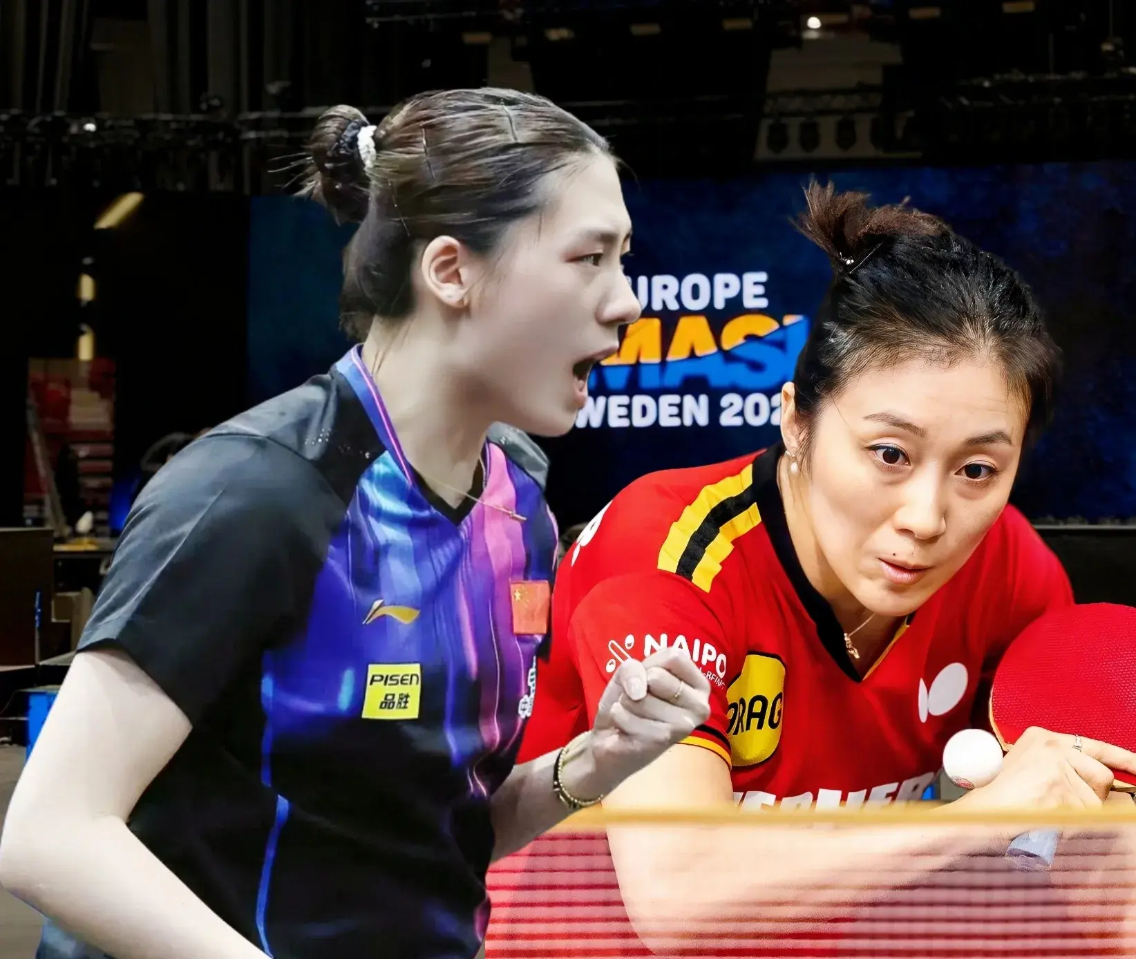 瑞典大满贯：陈熠横扫奥运亚军削球手，国乒女队全员晋级32强！