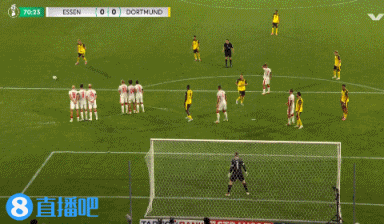 德国杯-多特1-0客胜德丙球队红白埃森晋级 吉拉西第79分钟制胜