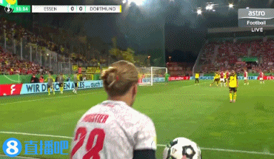德国杯-多特1-0客胜德丙球队红白埃森晋级 吉拉西第79分钟制胜