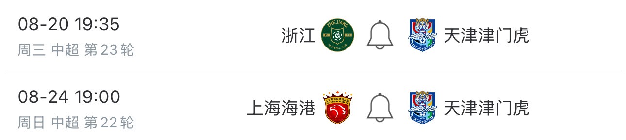 津媒：夏窗加盟津门虎的李嗣镕等人可能会在两连客中完成首秀