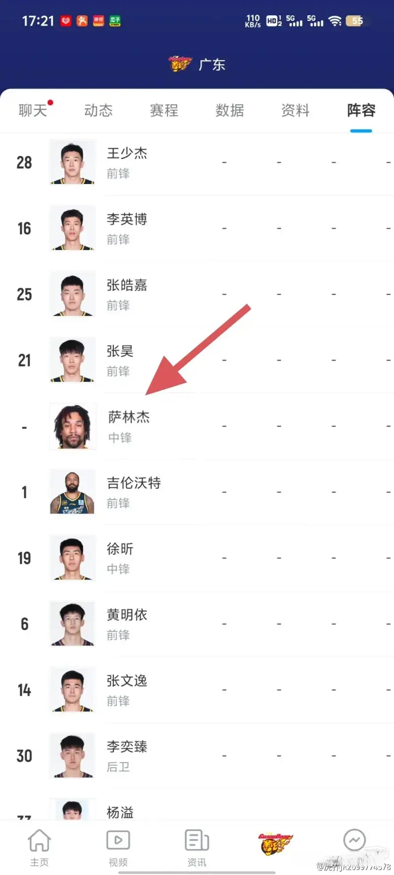 恭喜，媒体人曝料广东队接近签下萨林杰，朱芳雨赢得和辽宁队竞争