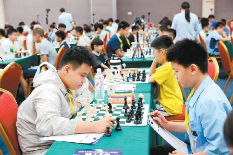 2025年全国国际象棋棋协大师赛（西安站）开赛