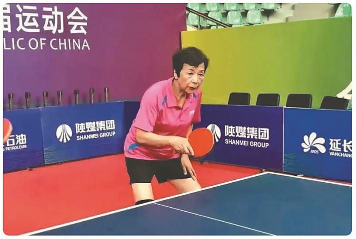 77岁乒乓女将书写不老传奇