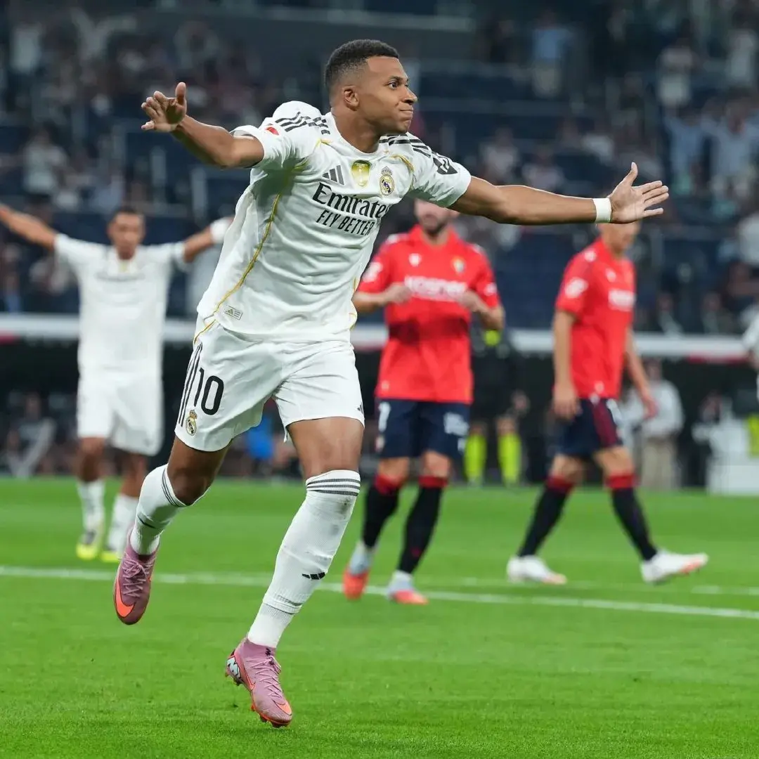 1-0！皇马赢了，开门红，姆巴佩点球制胜，西甲第1轮积分榜出炉！