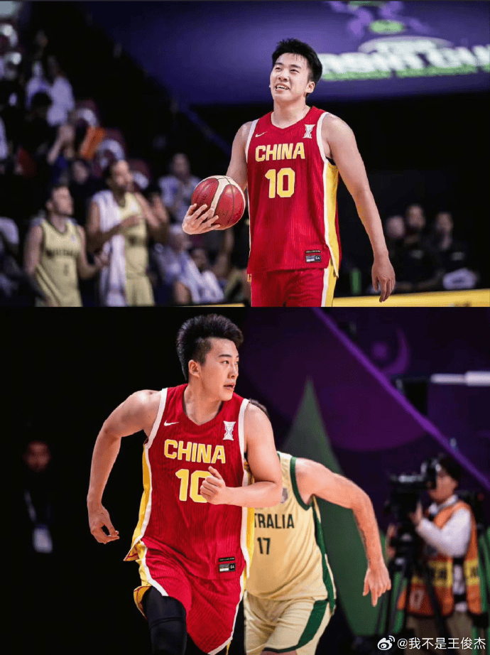 中国男篮王俊杰更新社媒晒照，回顾今夏男篮亚洲杯精彩瞬间