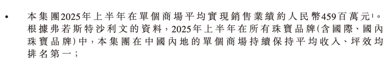 老铺黄金上半年经调整净利增近3倍至23.5亿，平均店效4.6亿赶超奢侈品巨头