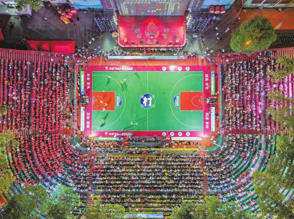 2025全国“村BA”南部赛区揭幕战打响