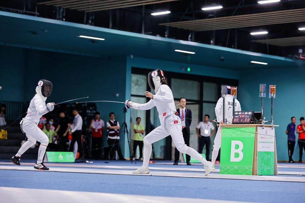 十五运会现代五项测试赛在广东省黄村体育训练中心举行