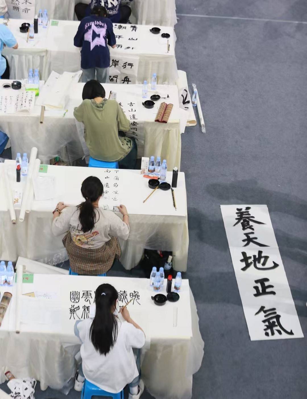 四川第四届青少年书画传习大会决赛在遂宁射洪开赛｜图集