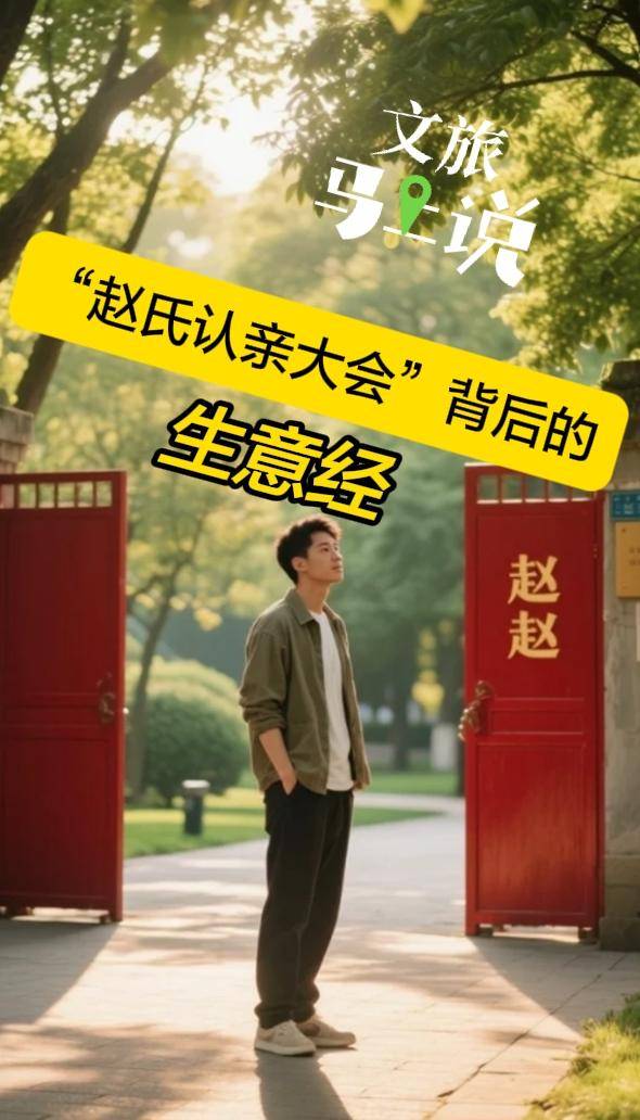 文旅马上说丨“赵氏认亲大会”背后的生意经