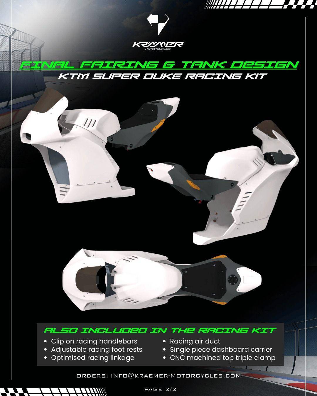 KTM 1390SDR赛化套件