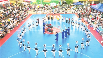 “醉美云雾”乡村篮球邀请赛火热开赛