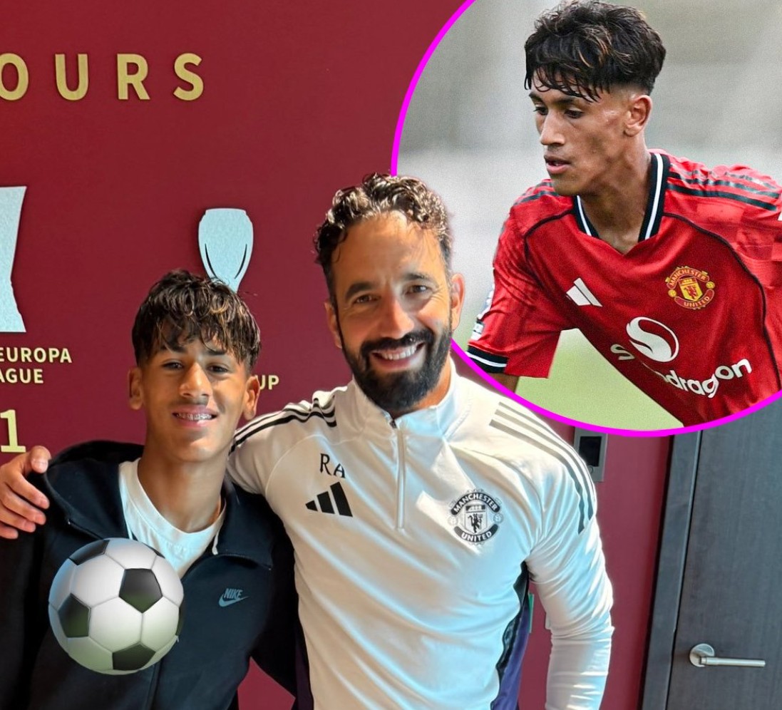 记者：阿莫林给年仅14岁的JJ-加布里埃尔随一线队训练的机会