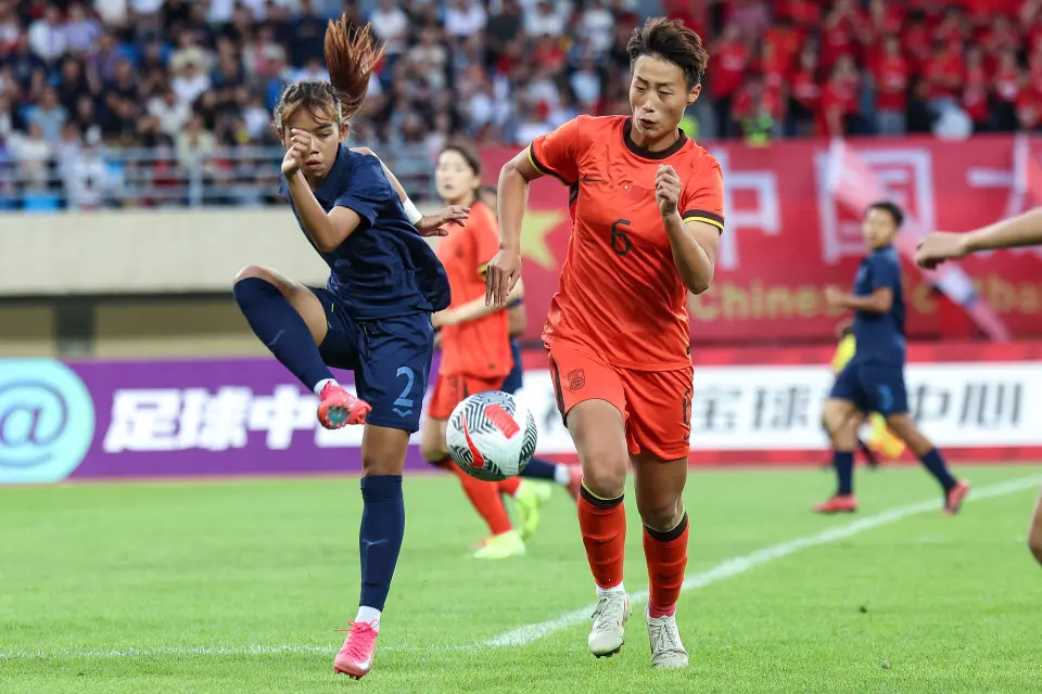 中国女足7-0柬埔寨！U20亚预赛2连胜领跑+轰13球 卢家玉连场双响