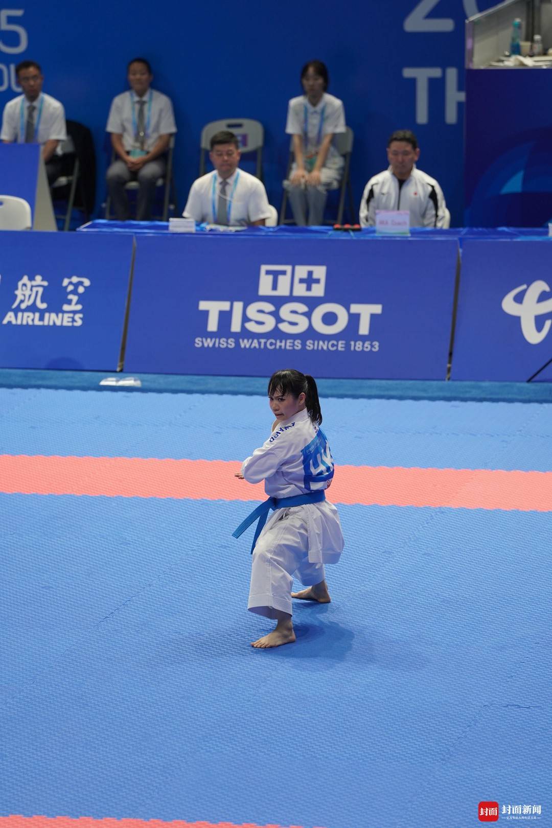 祝贺！中国香港选手刘慕裳获成都世运会空手道女子型项目金牌