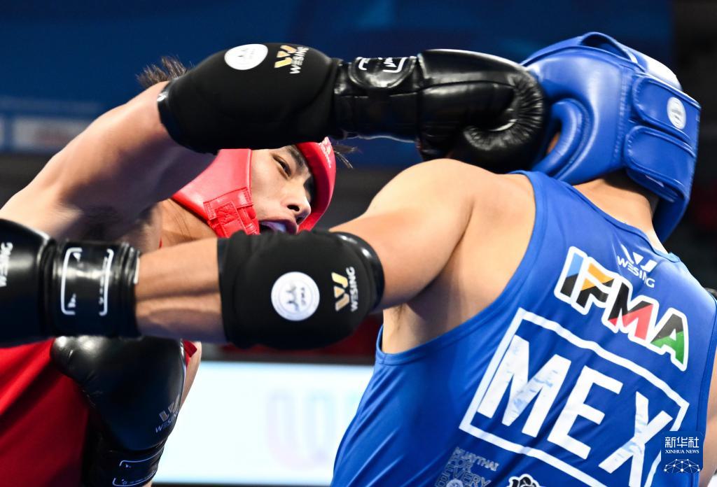 成都世运会丨泰拳——男子86公斤级四分之一决赛赛况