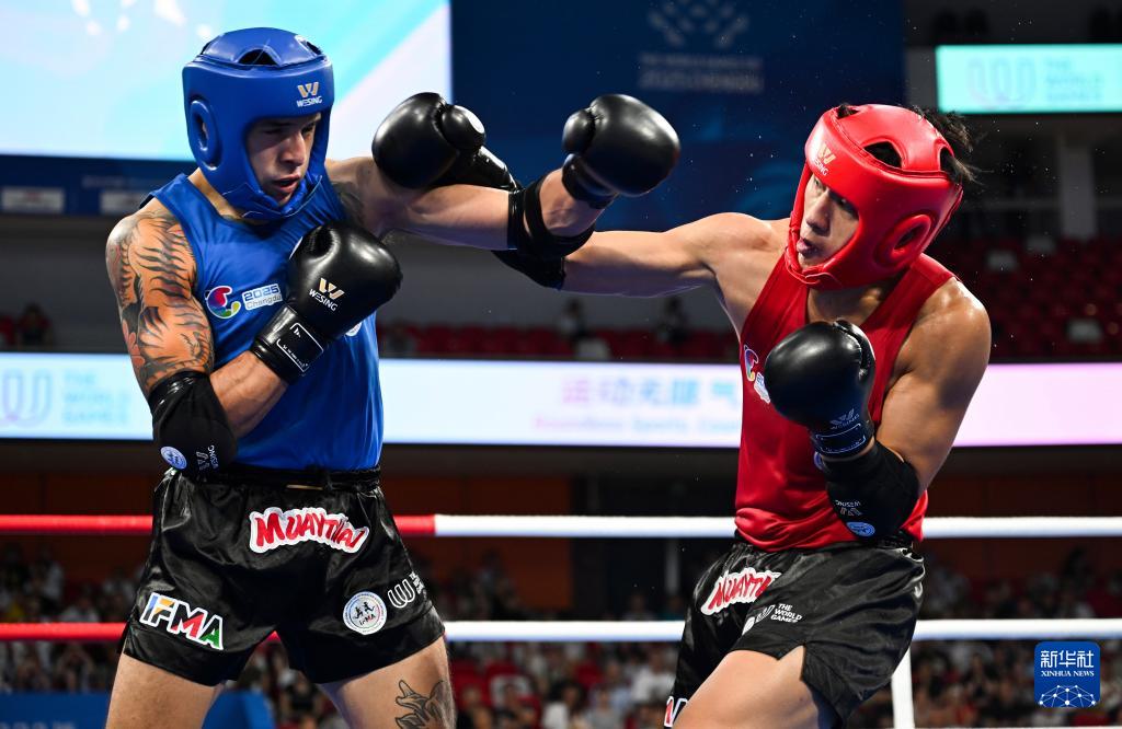 成都世运会丨泰拳——男子86公斤级四分之一决赛赛况