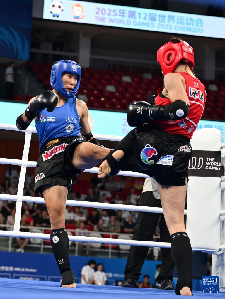 成都世运会丨泰拳——女子60公斤级四分之一决赛赛况