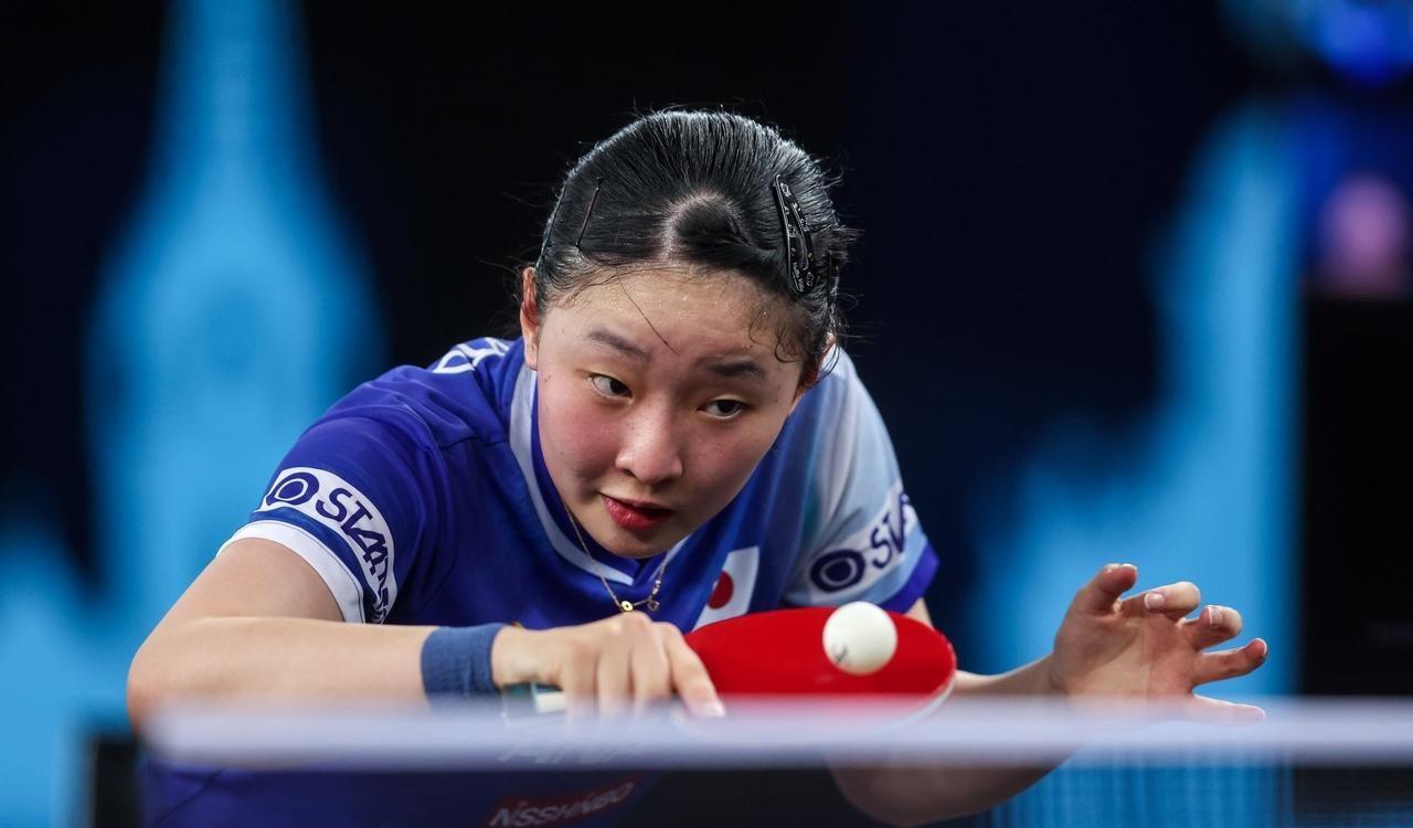 WTT横滨冠军赛：张本美和3-2险胜申裕斌，知道为什么吗？