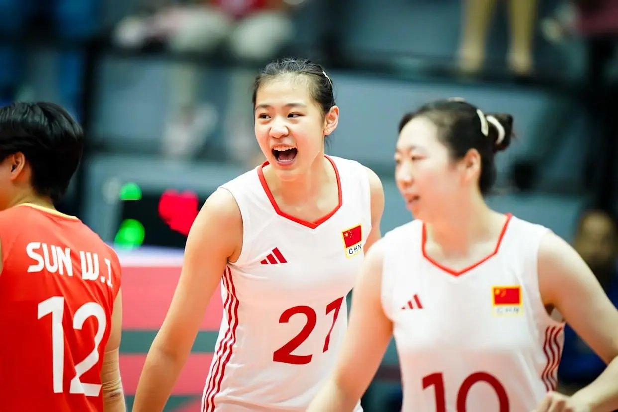 3-0！中国队强势取第三胜 王奥芊受重用进攻7中7 对手无人得分上双