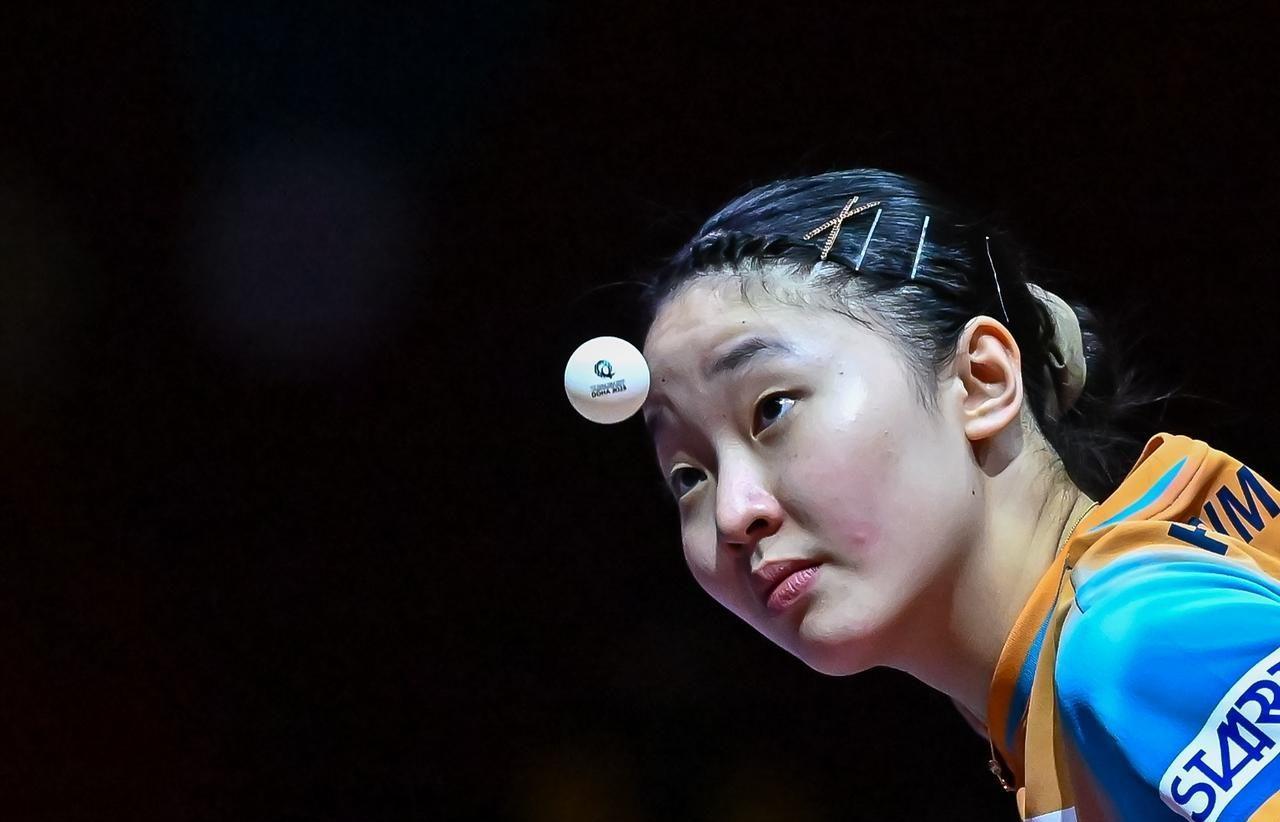 WTT横滨冠军赛：张本美和3-2险胜申裕斌，知道为什么吗？