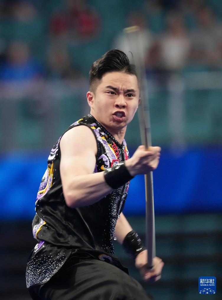 成都世运会丨武术——男子南拳-南棍决赛赛况