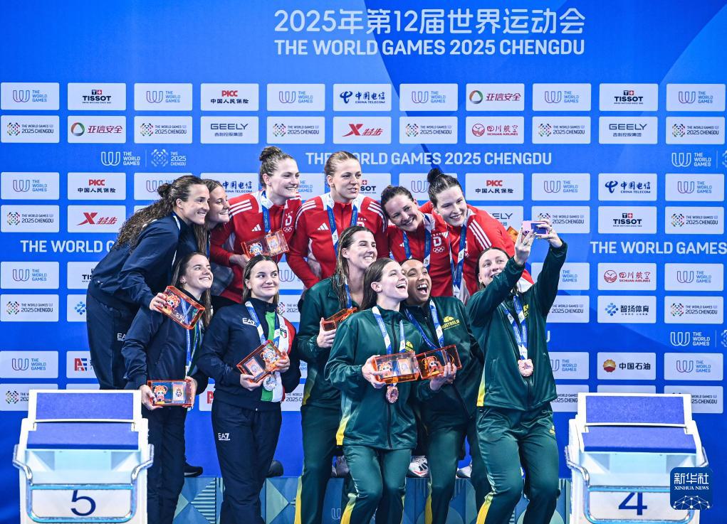 成都世运会丨救生——女子4x50米泳池救生接力决赛赛况