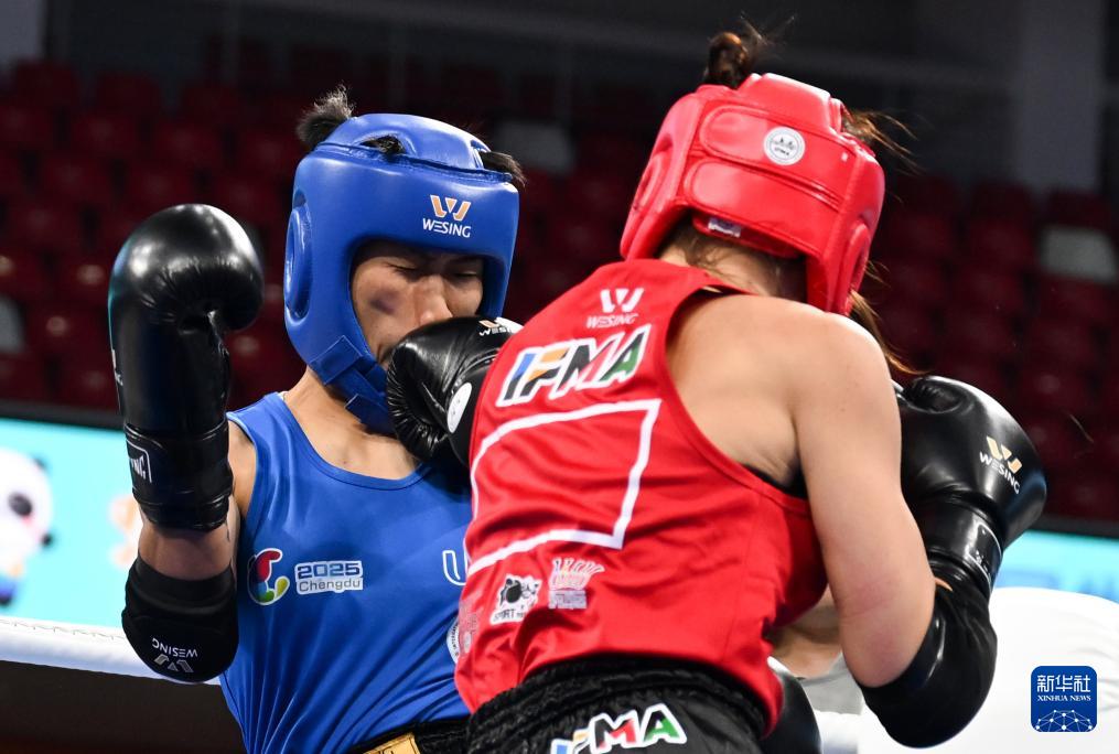 成都世运会丨泰拳——女子60公斤级四分之一决赛赛况
